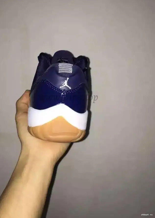 Authentic Gum Navy 11 Air Low Jordan 0522